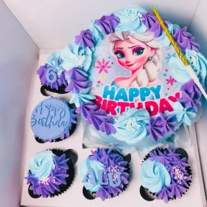 Kids Mid Sets Princess Elsa Frozen Theme (Chocolate/Vanilla)