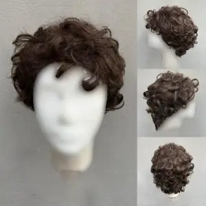 Synthetic Short Curly Wig - Brown | Soft & Voluminous