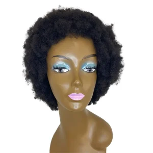Kinky Afro Wig – Full & Voluminous Human Hair